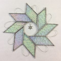 Stained Glass Snowflake