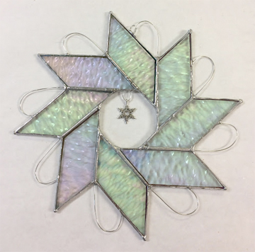 Stained Glass Hobby Came Snowflake Class @ Unplug and Paint, 8191