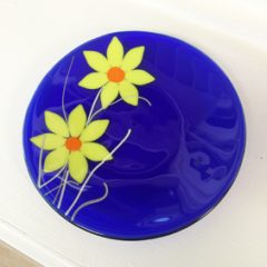 Round Flower Dish