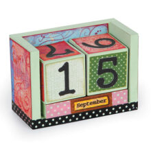 Wood Block Calendar - Unfinished