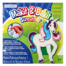 Makit & Bakit® Glittering Suncatcher Kit - Unicorn